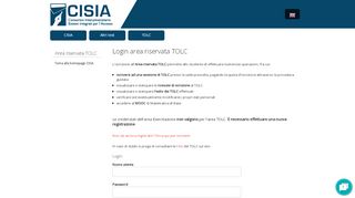 
                            1. Cisia - Consorzio Interuniversitario Sistemi Integrati per l'Accesso