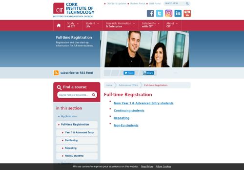 
                            9. CIT - Cork Institute of Technology - Full-time Registration