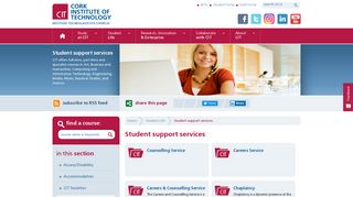 
                            6. CIT - Cork Institute of Technology - Student support services