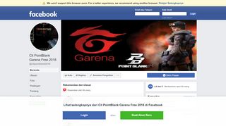 
                            2. Cit PointBlank Garena Free 2018 - Beranda | Facebook