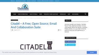 
                            8. Citadel – A Free, Open Source, Email And Collaboration Suite