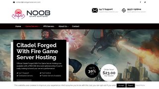 
                            11. Citadel Forged With Fire | Game Server Hosting | Noob Game Servers