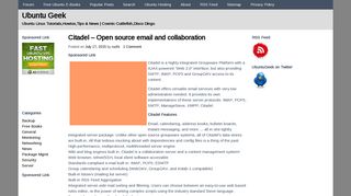 
                            9. Citadel – Open source email and collaboration | Ubuntu Geek