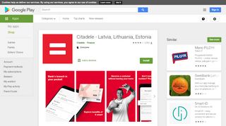 
                            8. Citadele - Latvia, Lithuania, Estonia - Apps on Google Play