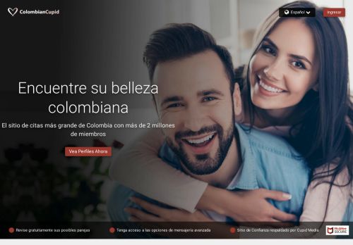 
                            2. Citas & Solteros en ColombianCupid.com™