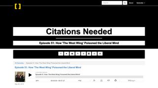 
                            9. Citations Needed: Episode 51: How 'The West Wing' Poisoned the ...