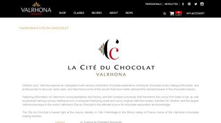
                            8. Cité du Chocolat Valrhona - Interactive Chocolate Experience