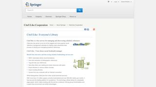 
                            3. CiteULike - the leading social bookmarking service for researchers ...