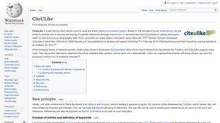 
                            4. CiteULike - Wikipedia