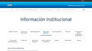 
                            2. Citi - Argentina - Soluciones eBanking - Citibank