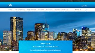 
                            8. Citi | Canada | Home - Citigroup