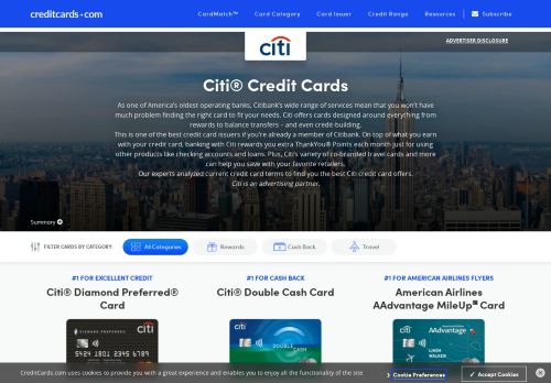 
                            7. Citi® Credit Cards: Apply Online for Citibank Cards - CreditCards.com