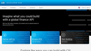 
                            12. Citi Developer Portal