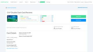 
                            11. Citi® Double Cash Card Reviews | Credit Karma