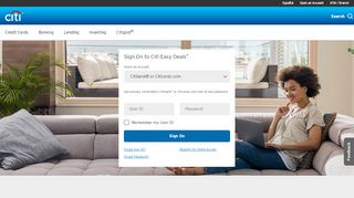 
                            2. Citi Easy Deals Sign On - Citibank