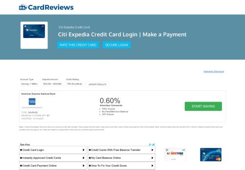 
                            5. Citi Expedia Credit Card Login | Make a Payment - Card Reviews