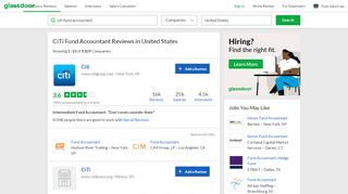 
                            13. Citi Fund Accountant Reviews | Glassdoor