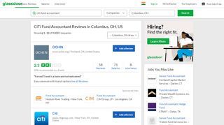 
                            12. Citi Fund Accountant Reviews | Glassdoor.co.in