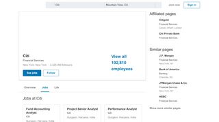 
                            10. Citi: Jobs | LinkedIn