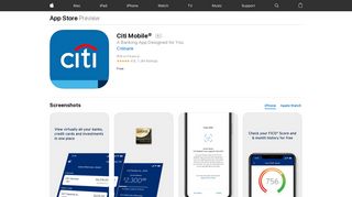 
                            9. Citi Mobile® on the App Store - iTunes - Apple