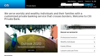 
                            12. Citi Private Bank - Private Banking for Global Citizens