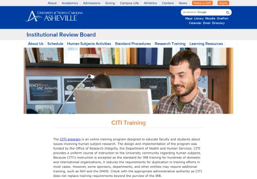 
                            7. CITI Training | Institutional Review Board