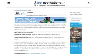
                            6. Citibank Application, Jobs & Careers Online - Job-Applications.com