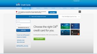 
                            11. Citibank Business Login - Credit Cards