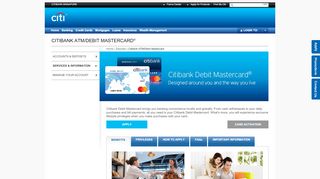 
                            10. Citibank Debit Card, the only ATM Card you need - Citibank Singapore