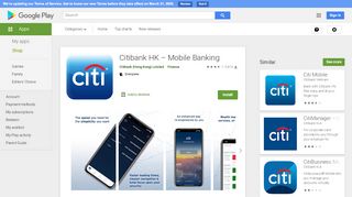 
                            13. Citibank HK – Mobile Banking - Apps on Google Play