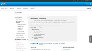 
                            7. Citibank®: Online Bank Statements - Citibank - Citi.com