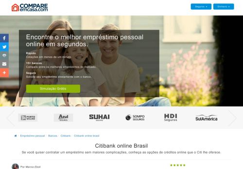 
                            10. Citibank online Brasil - Compareemcasa