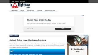 
                            11. Citibank Online Login, Mobile App Problems | Is Down Right Now USA