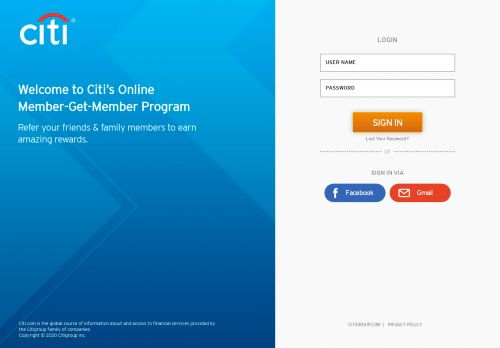 
                            1. Citibank Referral Program | Browser Compatibility - Citibank Asia