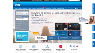 
                            2. Citibank UAE: Credit Cards, Personal Loans, Banking, Insurance