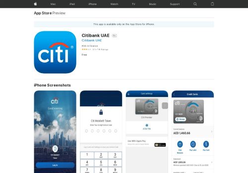 
                            9. Citibank UAE on the App Store - iTunes - Apple