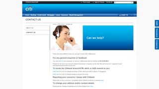 
                            2. CitiBusiness |Contact Us | Get in Touch | Bank HotLine - Citibank ...