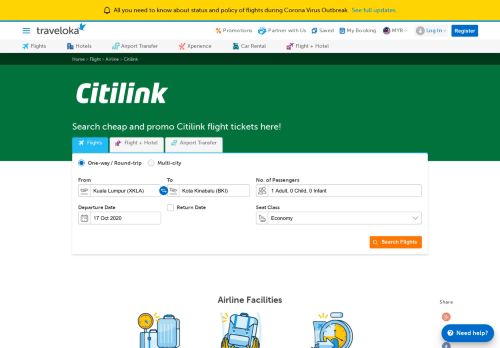 
                            7. Citilink Booking | Citilink Flight Promotions - Traveloka.com