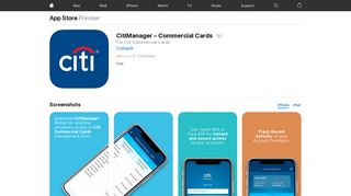 
                            10. CitiManager – Commercial Cards on the App Store - iTunes - Apple