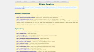 
                            11. Citizen Services - Darjeeling