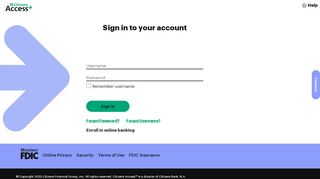 
                            11. Citizens Access - Sign in to your account