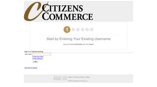 
                            12. Citizens Commerce Bank - Online Banking - myebanking.net