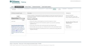 
                            13. Citizens Commercial Banking Gateway - ACHieve Access®