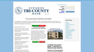 
                            12. Citizens Tri-County Bank