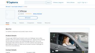 
                            13. CitNow Reviews and Pricing - 2019 - Capterra