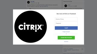 
                            8. Citrix - Attention Partners: It's official. My Citrix is... | Facebook