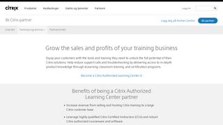 
                            4. Citrix Authorized Learning Center – Partner Program Details - Citrix