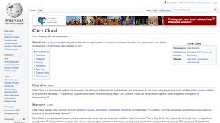 
                            9. Citrix Cloud - Wikipedia