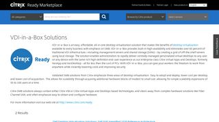 
                            3. Citrix Compatible Products from VDI-in-a-Box Solutions - Citrix Ready ...