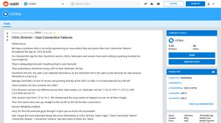 
                            12. Citrix Director - User Connection Failures : Citrix - Reddit
